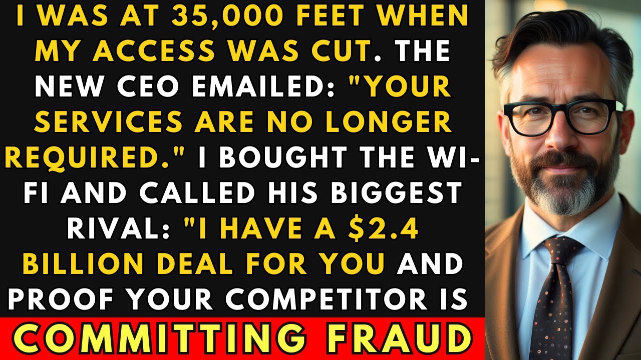 CEO Fired Me At 35,000 Feet — I Called Rival, Sold $2.4B Deal Before Landing | Corporate Revenge