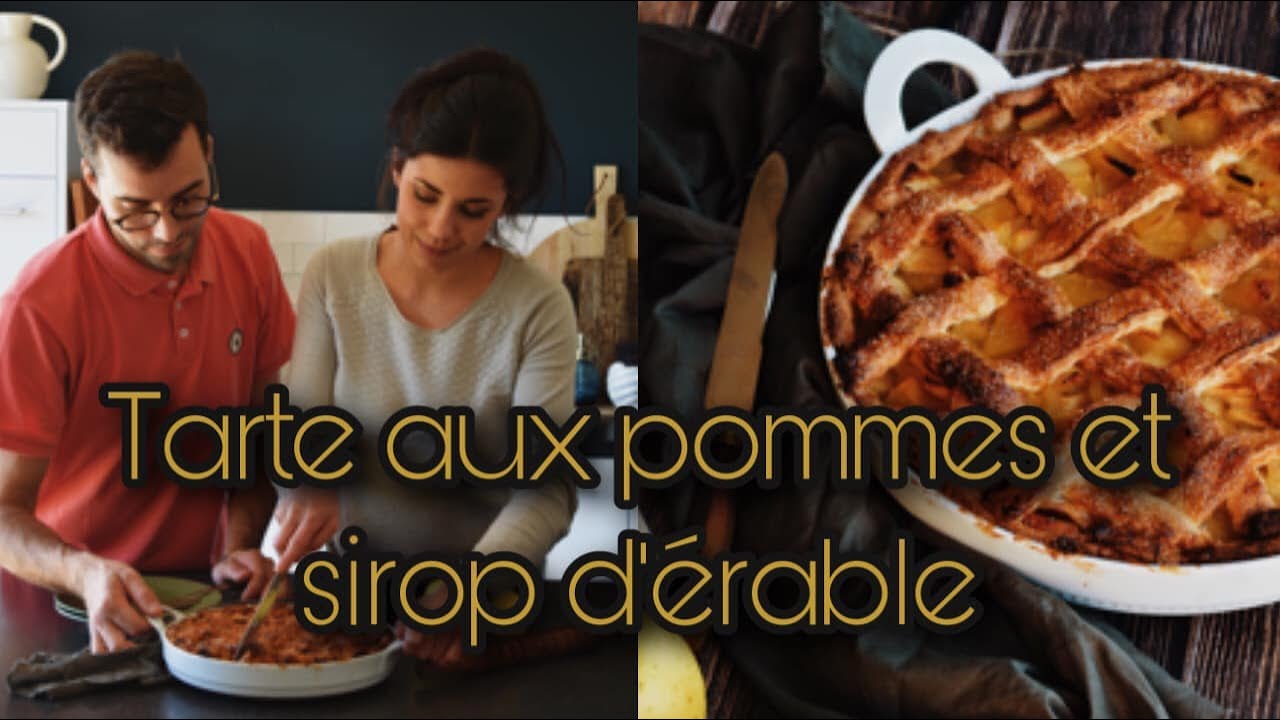TARTE AUX POMMES ET SIROP D’ÉRABLE