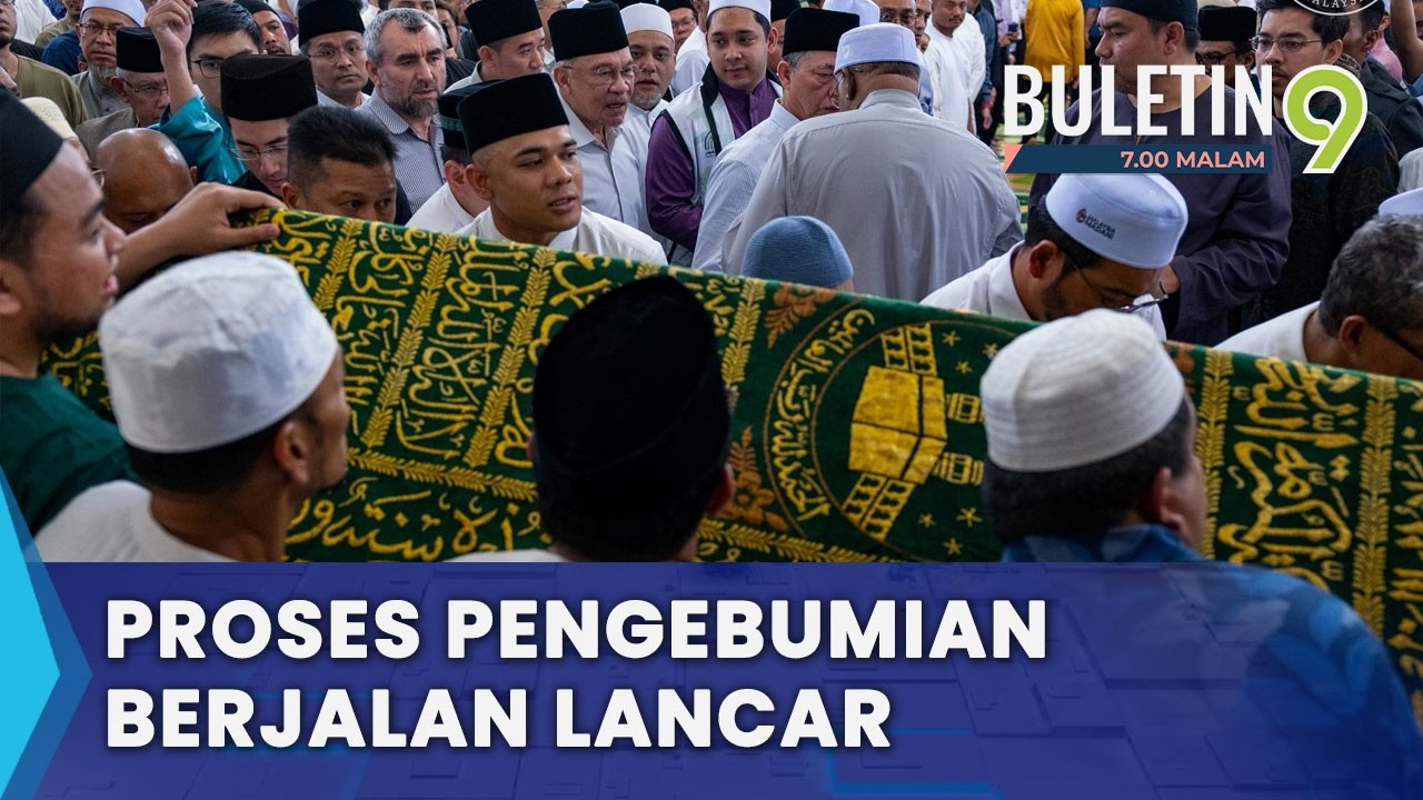 Jenazah Tan Sri Syed Muhammad Naquib Selamat Dikebumikan (B9)