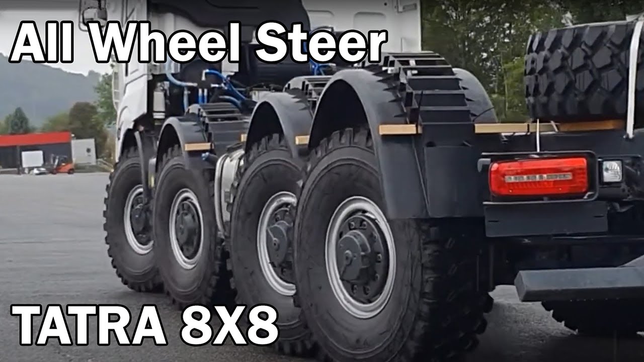 Tatra Phoenix 8X8 All Wheel Steer