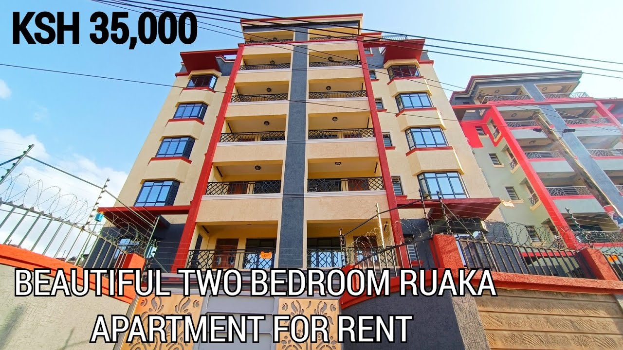 IMPRESSIVE! A NEWLY BUILT MODERN TWO BEDROOM MASTER ENSUITE APARTMENT FOR RENT IN RUAKA @35K