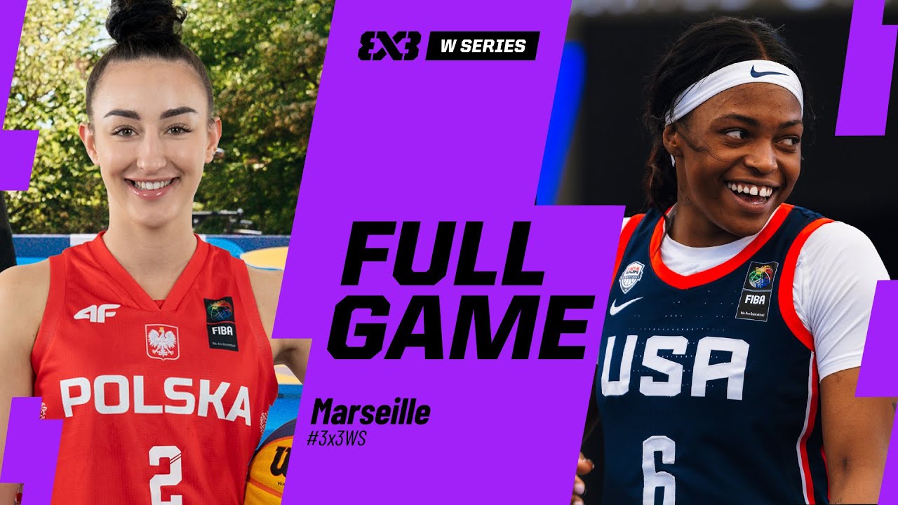 Poland 🇵🇱 vs United States 🇺🇸 | Full Pool Game | FIBA 3x3 Women’s Series Marseille 2025