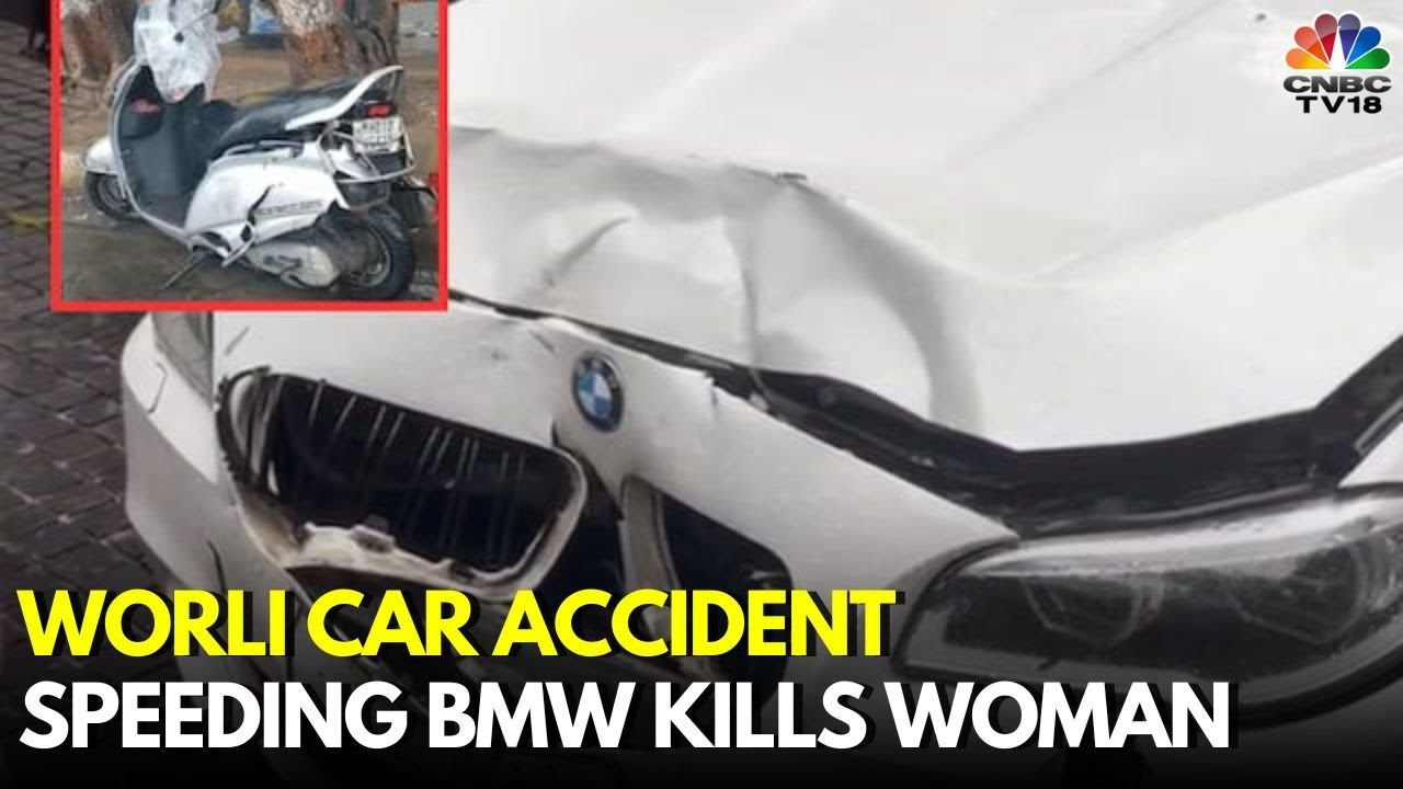 Worli Car Accident: Speeding BMW Rams Into Bike, Drags Woman For 100 Meters To Death | Maharashtra
