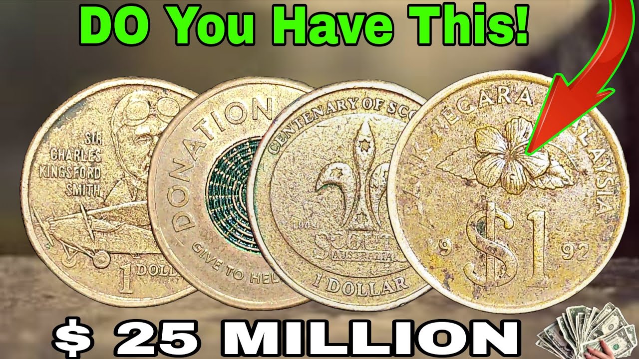 Most Valuable Australian 1 Dollar Coins | Big Auction Prices today