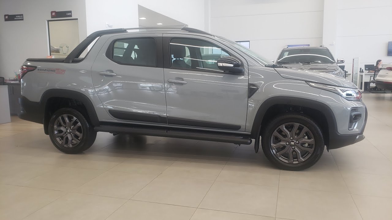 NOVA FIAT STRADA ULTRA 1.0 TURBO 2024. EDIZIONE 25 ANOS DA PICAPE MAIS FAMOSA DO BRASIL. #fiat