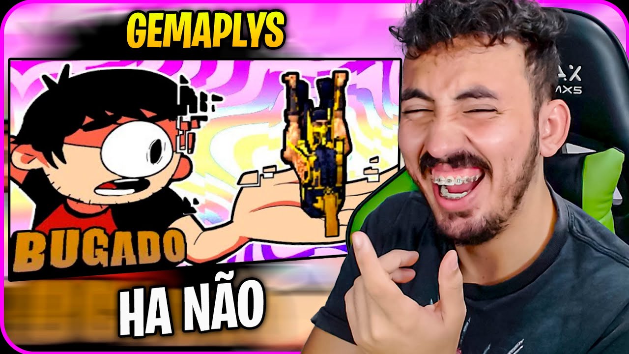 QUEBRANDO JOGOS FAMOSOS COMPLETAMENTE - GEMAPLYS | Leozin React