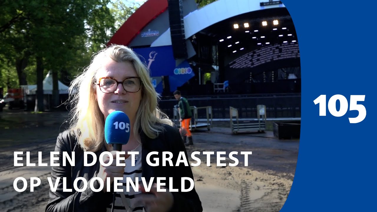 De traditionele Grastest op Bevrijdingspop 2024 | Haarlem105