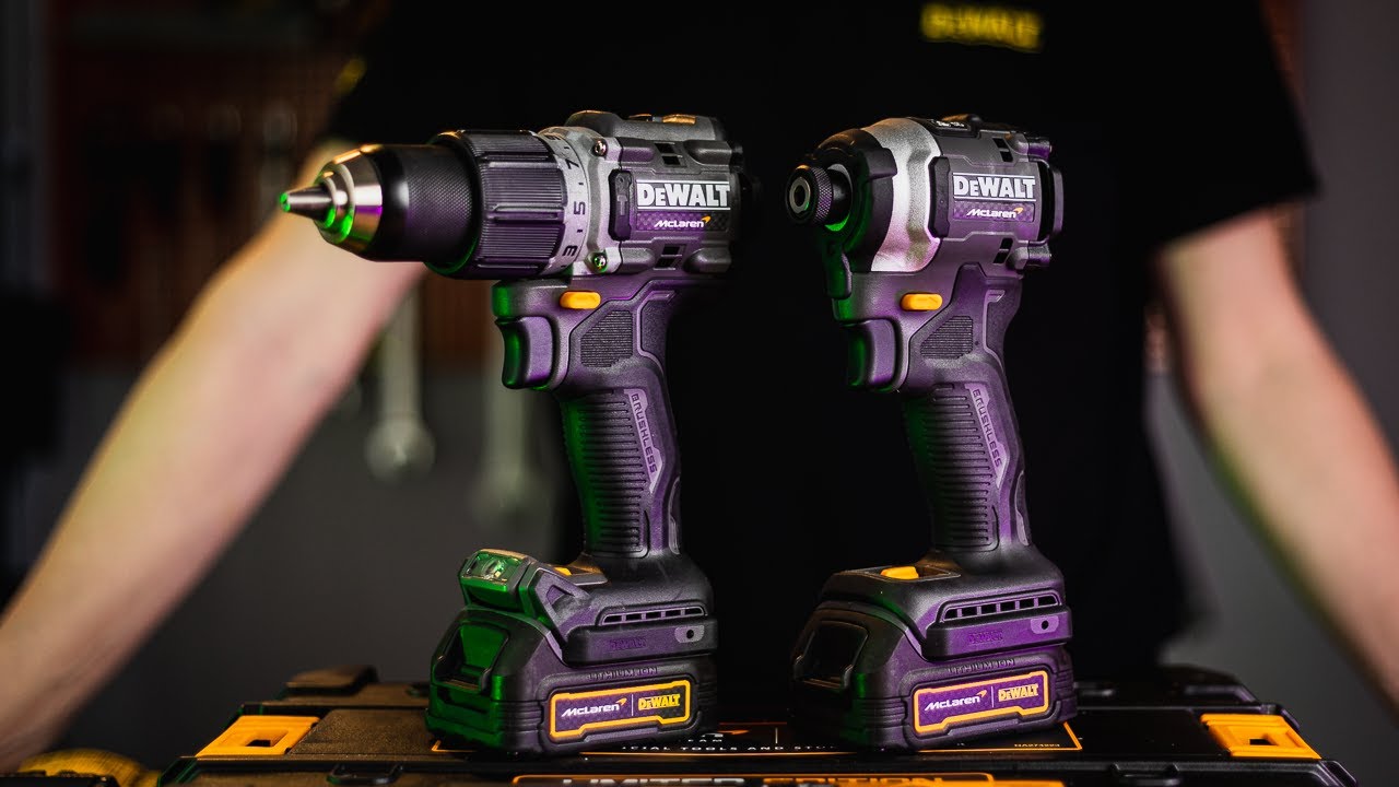 DEWALT MCLAREN EDITION LIMITOWANA SERIA NARZĘDZI 18V