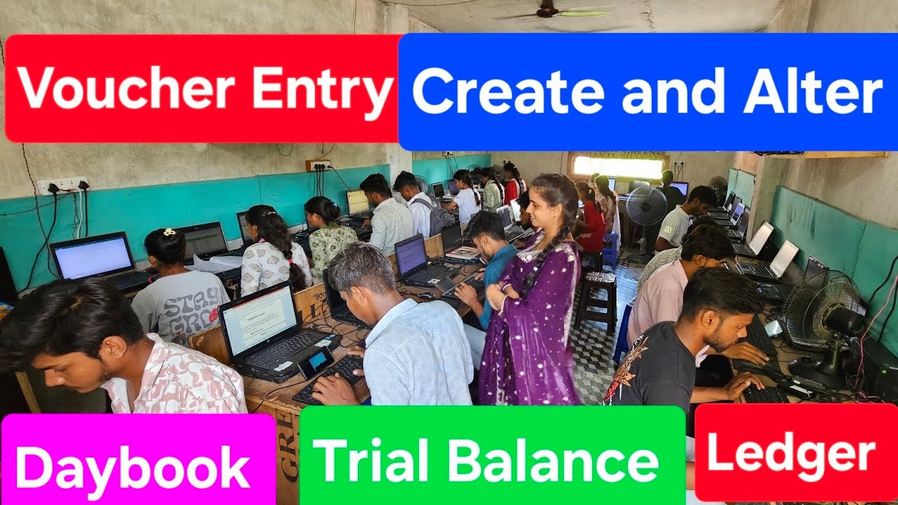 Tally Prime Full Course: Voucher Entry, Ledger, Alter & Trial Balance (With Q&A)
