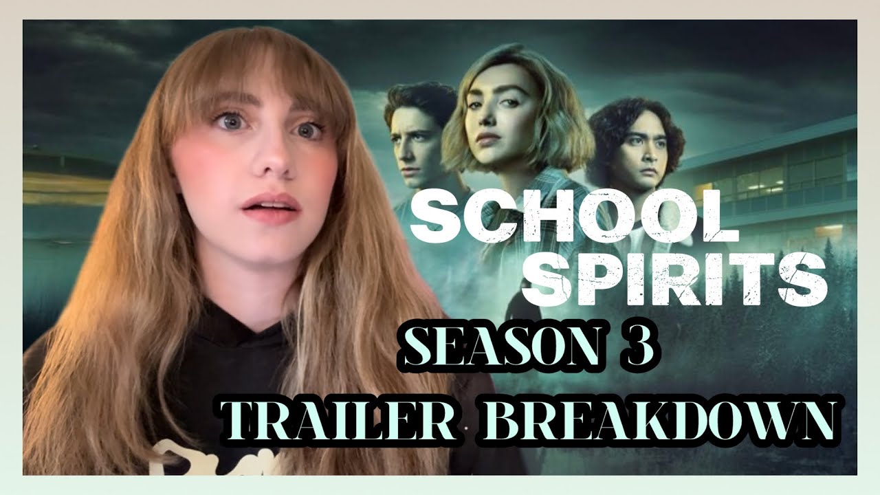 what lurks beneath the surface of split river?? school spirits season 3 trailer breakdown!