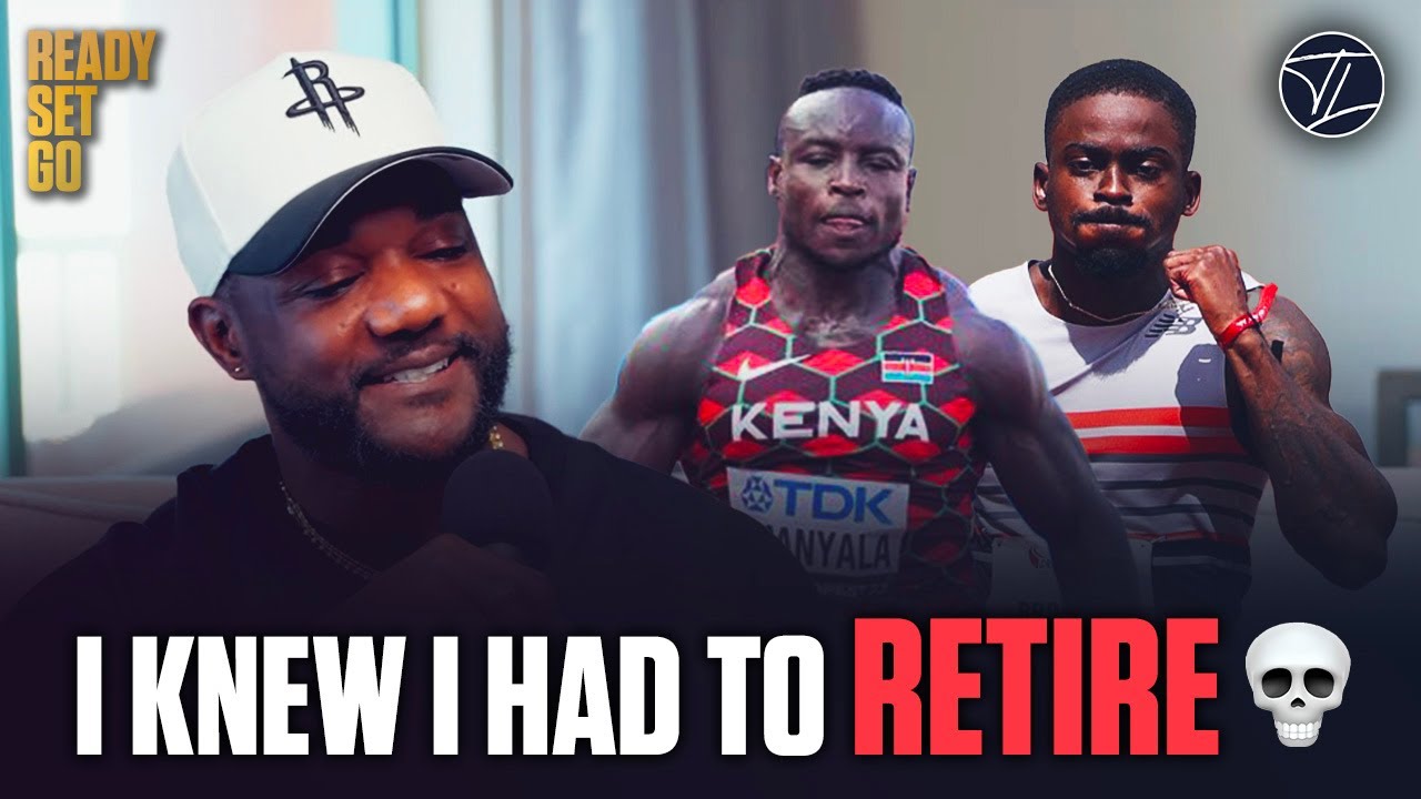 This one MOMENT is when Justin Gatlin knew he had to retire 😂💀 reliving Omanyala's 9.77 🔥