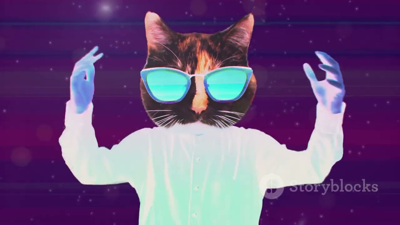 Epic cat flying through space !