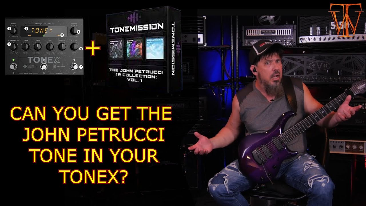 Демонстрация IR-пакета Tonemission от John Petrucci #johnpetrucci #ikmultimedia