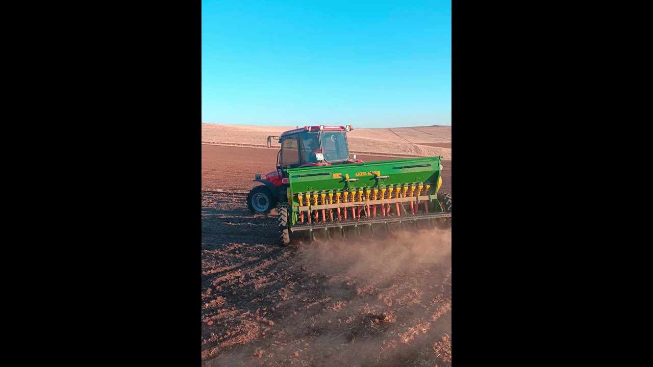 Eker-Mak 18'li Mibzer İle Anız Arpa Ekimi 2021 Sezonu