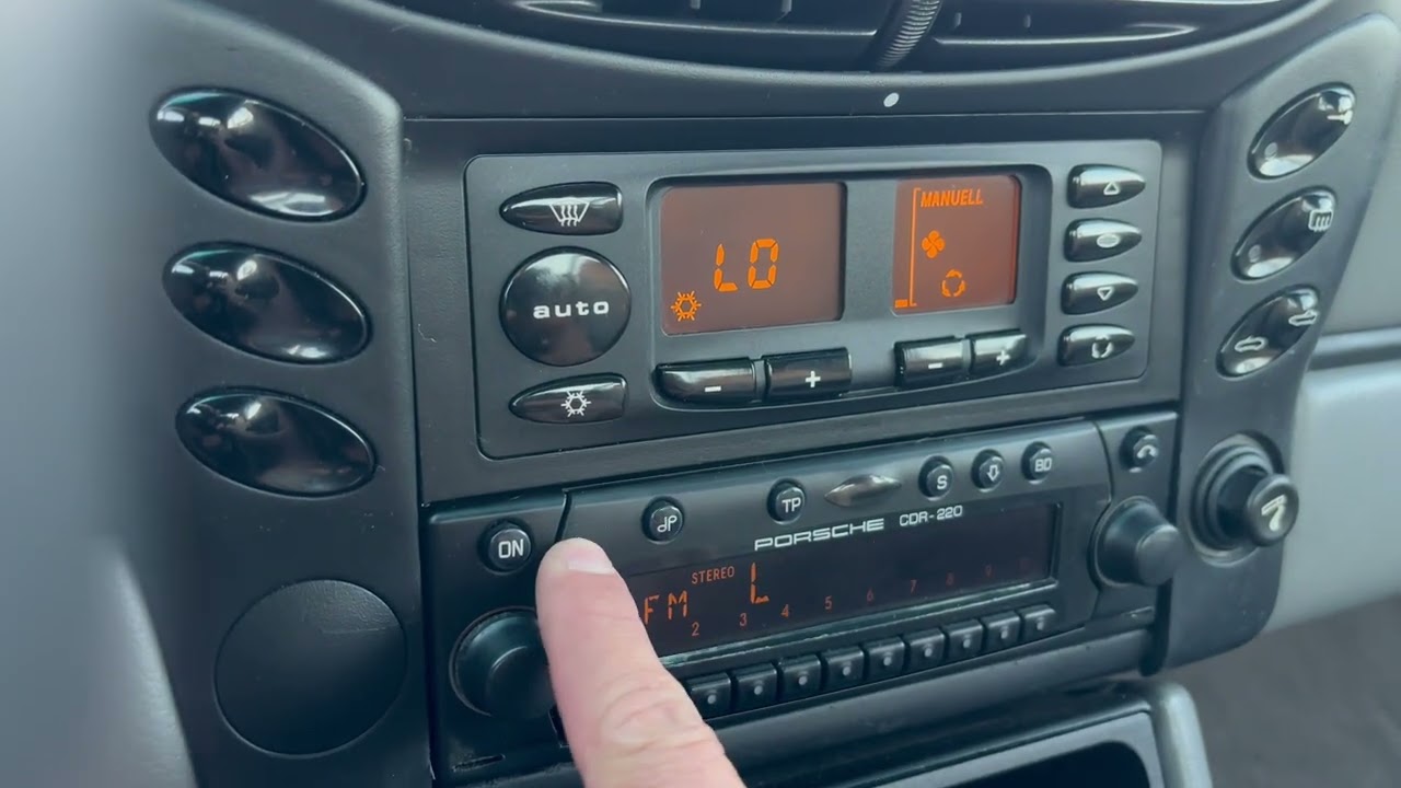 44k Mile Arena Red Boxster - Radio Demo