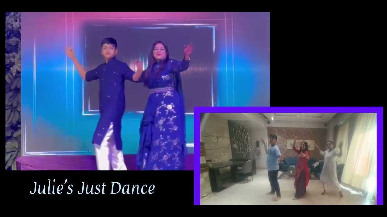 Sangeet Dance performance/ Mom and Son dance / Practice v/s Performance/ @Juliesjustdance