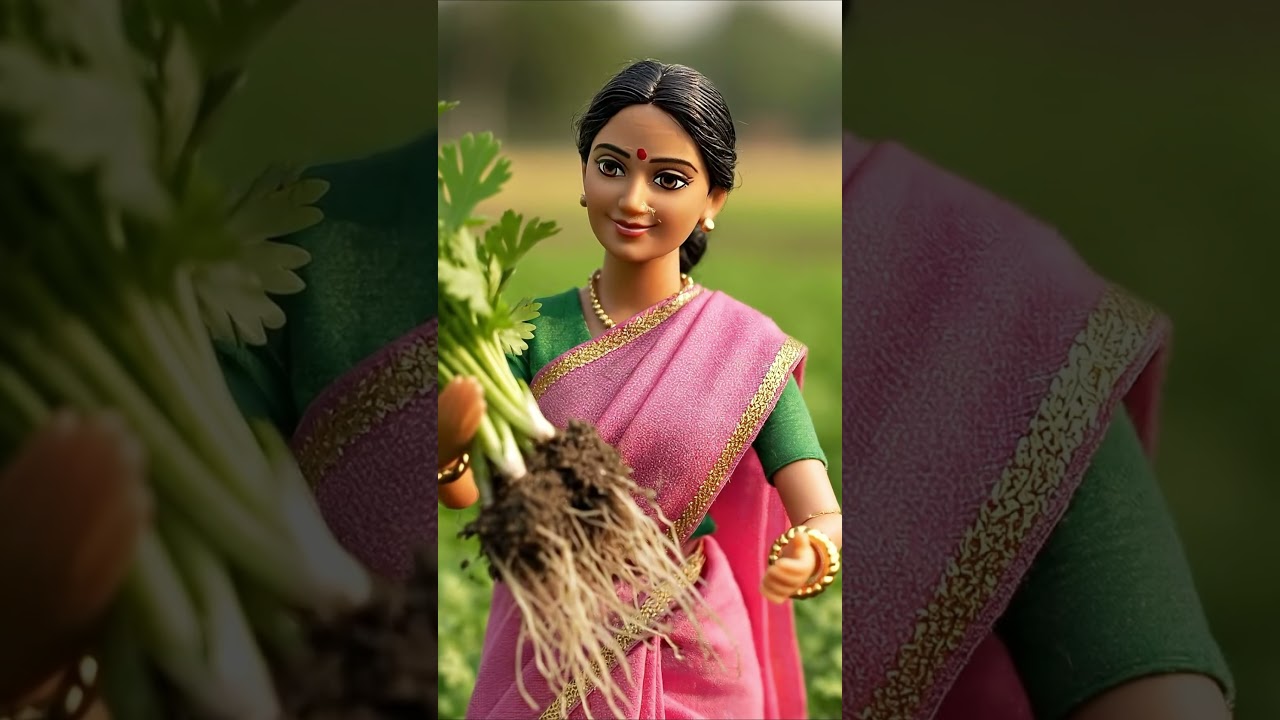 Miniature Doll Fish Curry & Fish Fry Cooking ASMR | Indian Village Tiny Kitchen Story