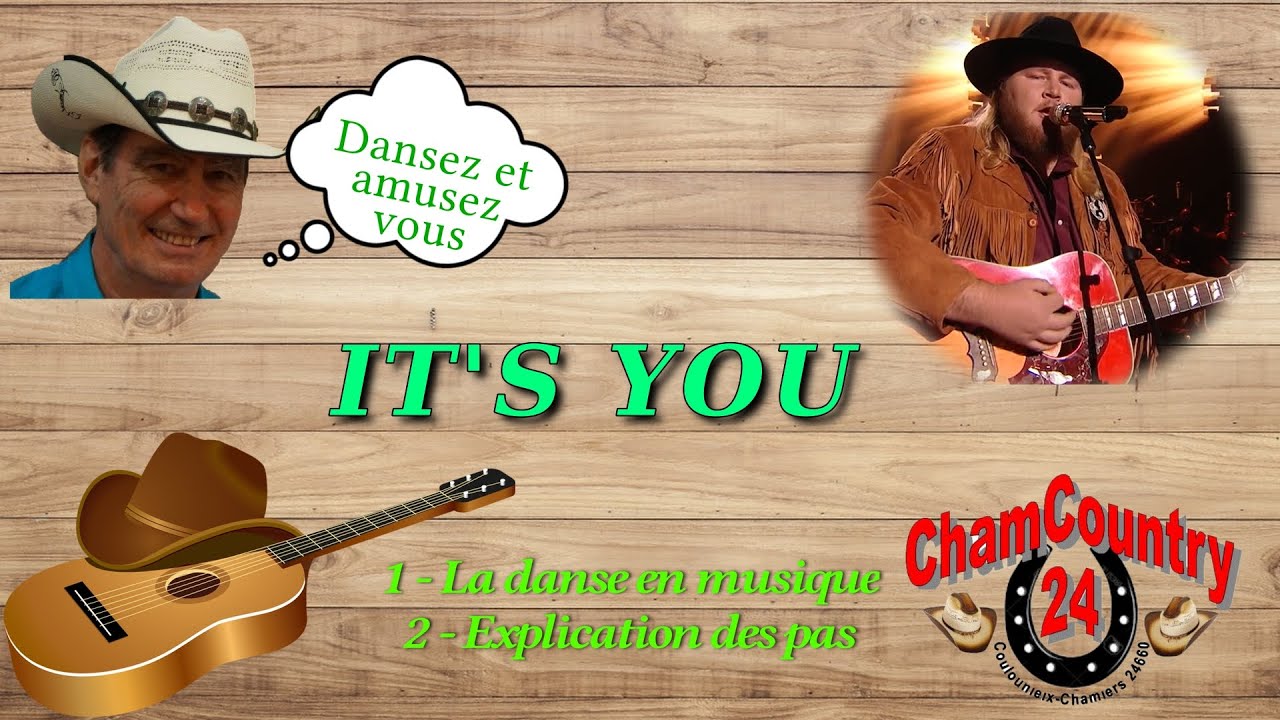 It's You - Line dance country ( Démo & Teach Fr)