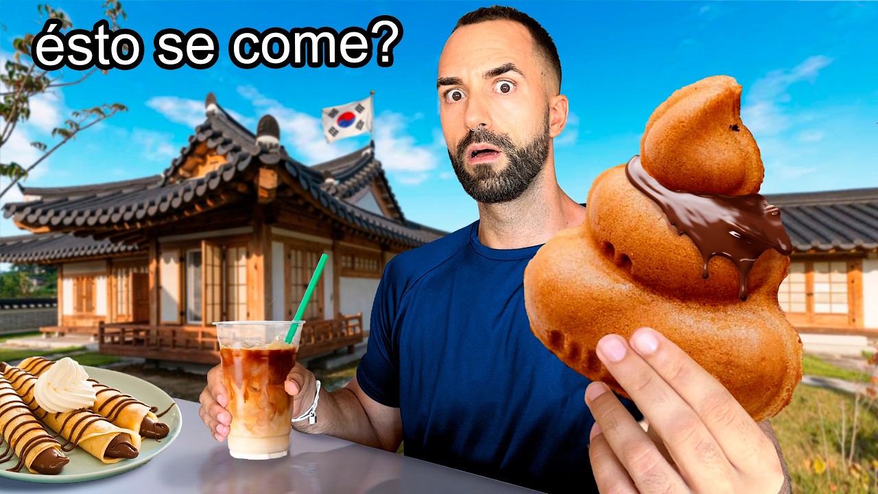 🇰🇷 Probé los Restaurantes y Cafeterías MÁS RARAS de COREA del Sur ¡INCREIBLE!