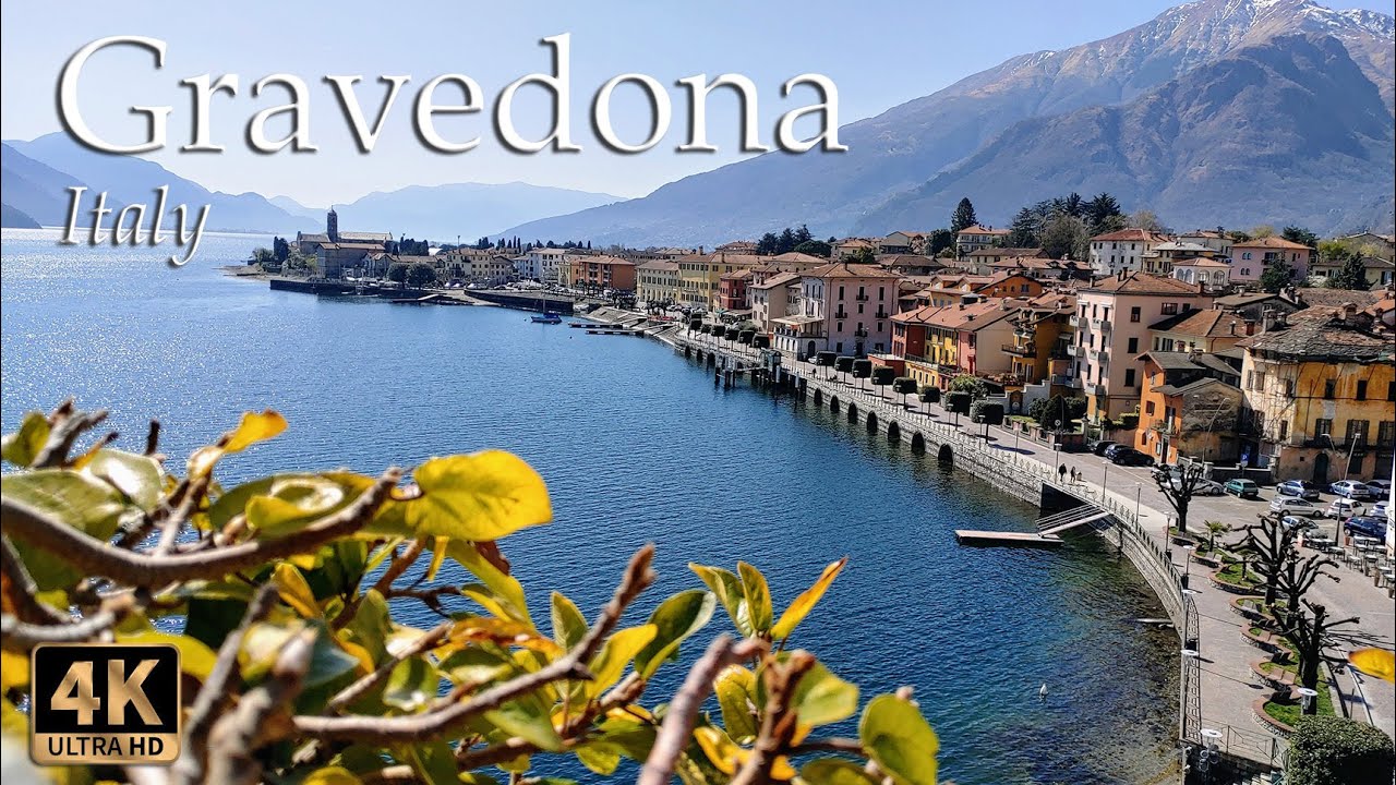 Gravedona, Lake Como - Italy Walking Tour