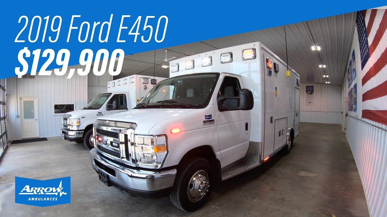 2019 Ford E450 Type 3 Arrow Ambulance (Truck #06714)