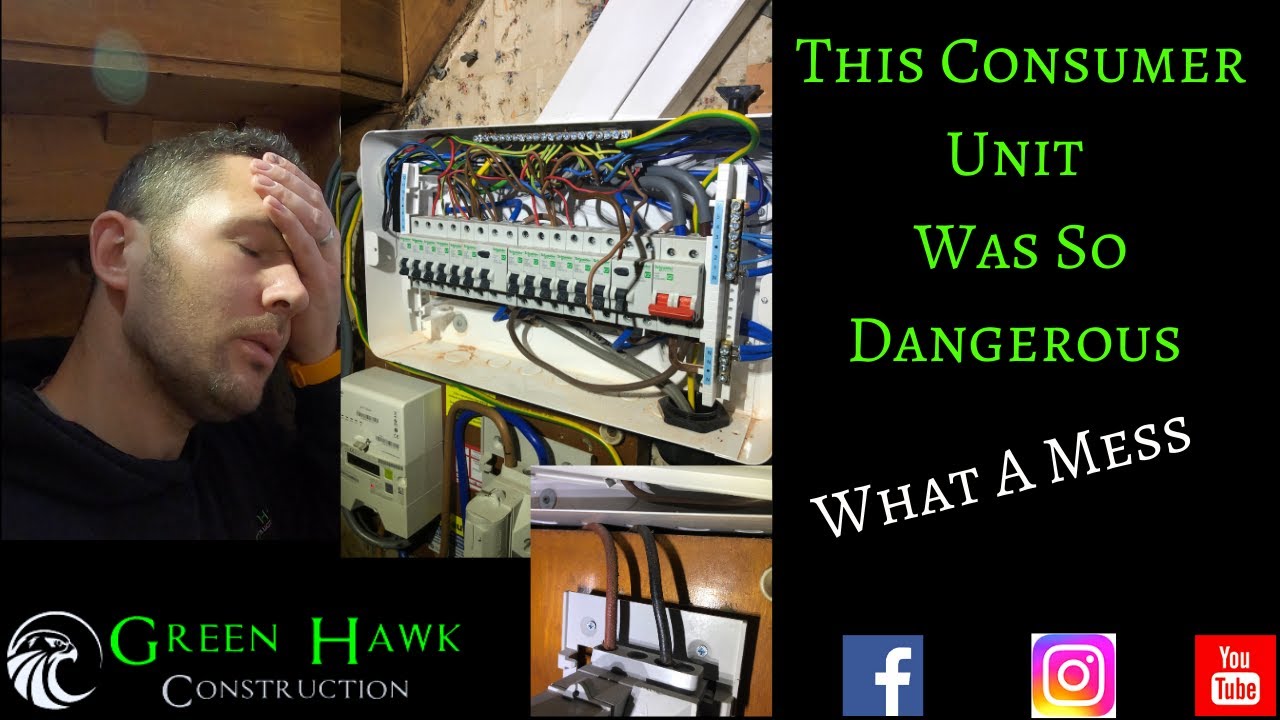 О чём они думали? — Опасная электроустановка #nuneaton-electrician #electrician