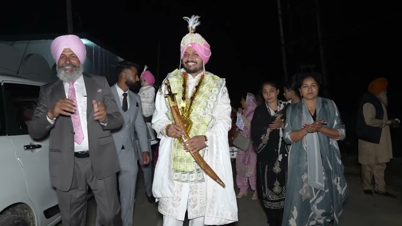 ARSHDEEP SINGH WEDS JASLEEN KAUR  LIVE BTY RAJAN DIGITAL STUDIO BABA BAKALA SAHIB  9872572037