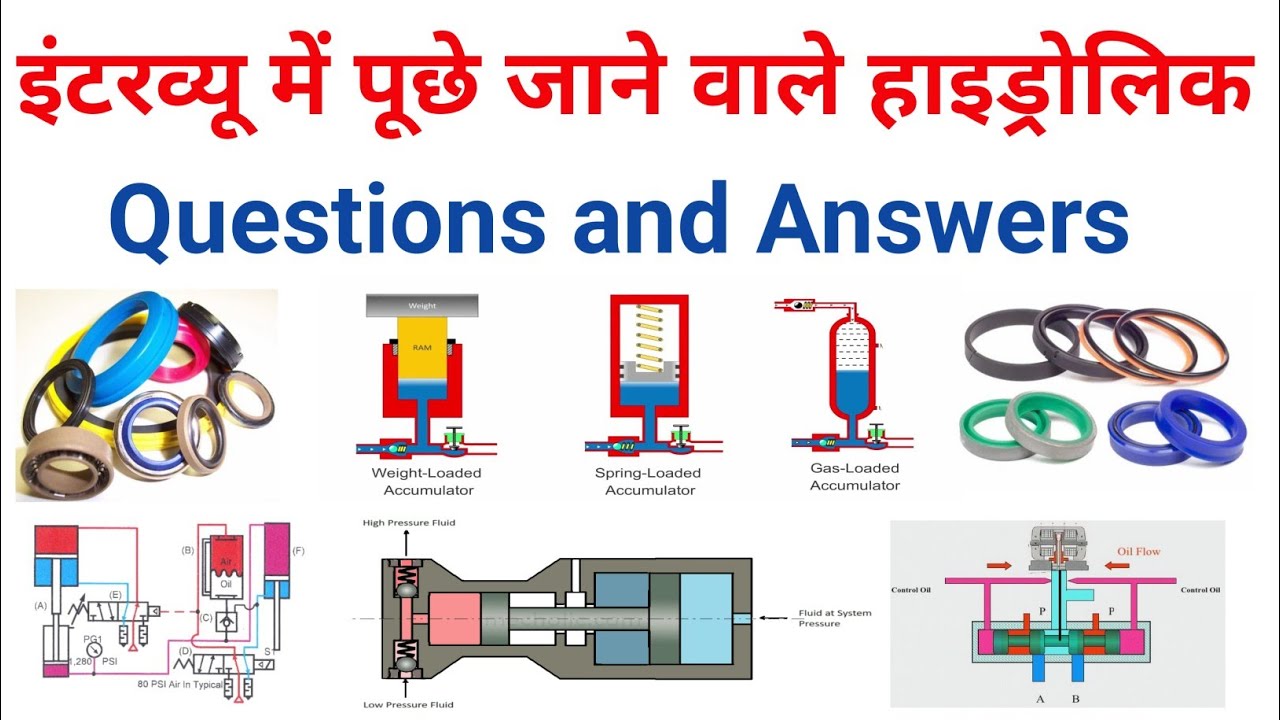 hydraulic interview questions and answers in hindi, हाइड्रोलिक इंटरव्यू questions and answers