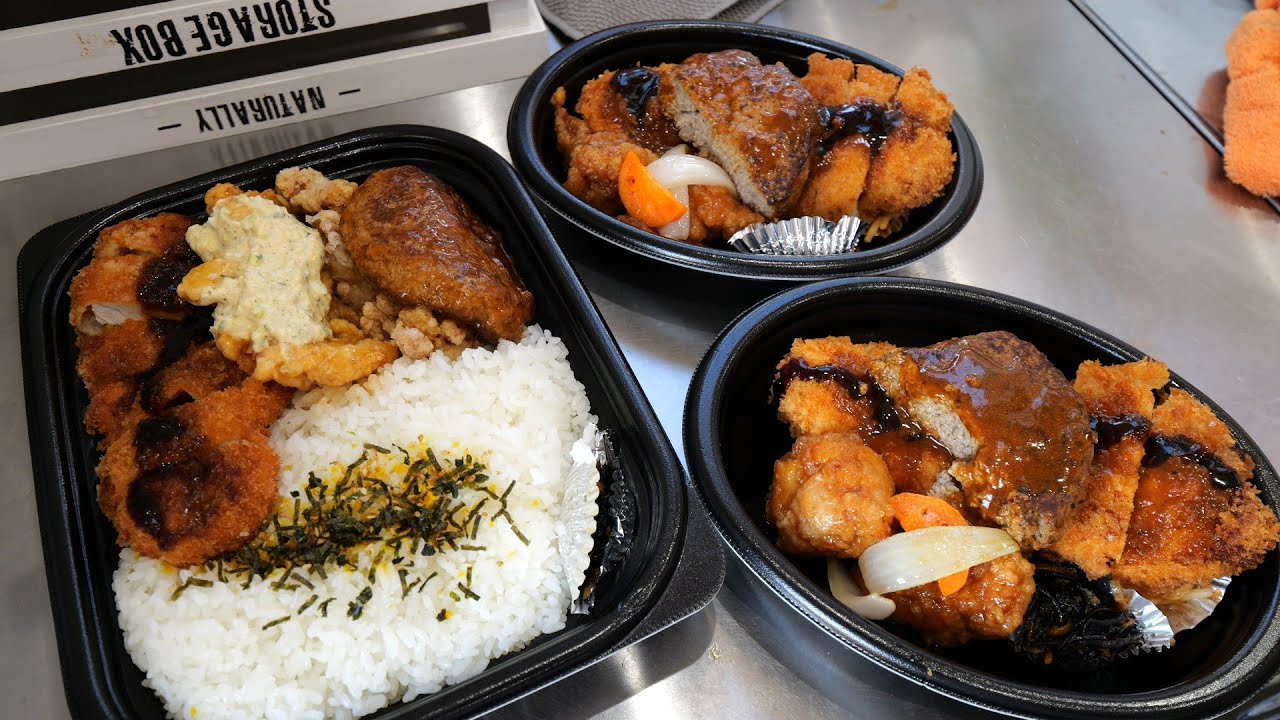 【富山】爆盛肉弁当！豪快店主の豪快弁当が凄い！