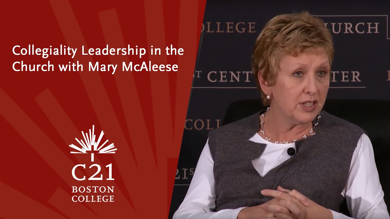 Collegiality Leadership in the Church with Mary McAleese