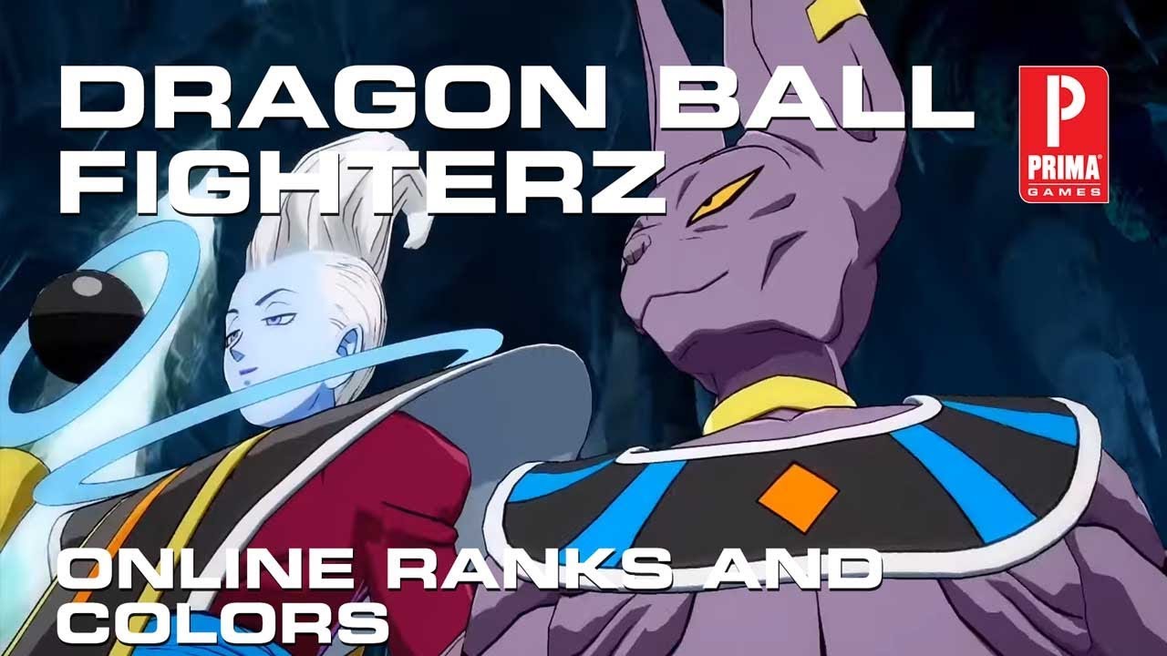 Dragon Ball FighterZ Online Ranks and Colors