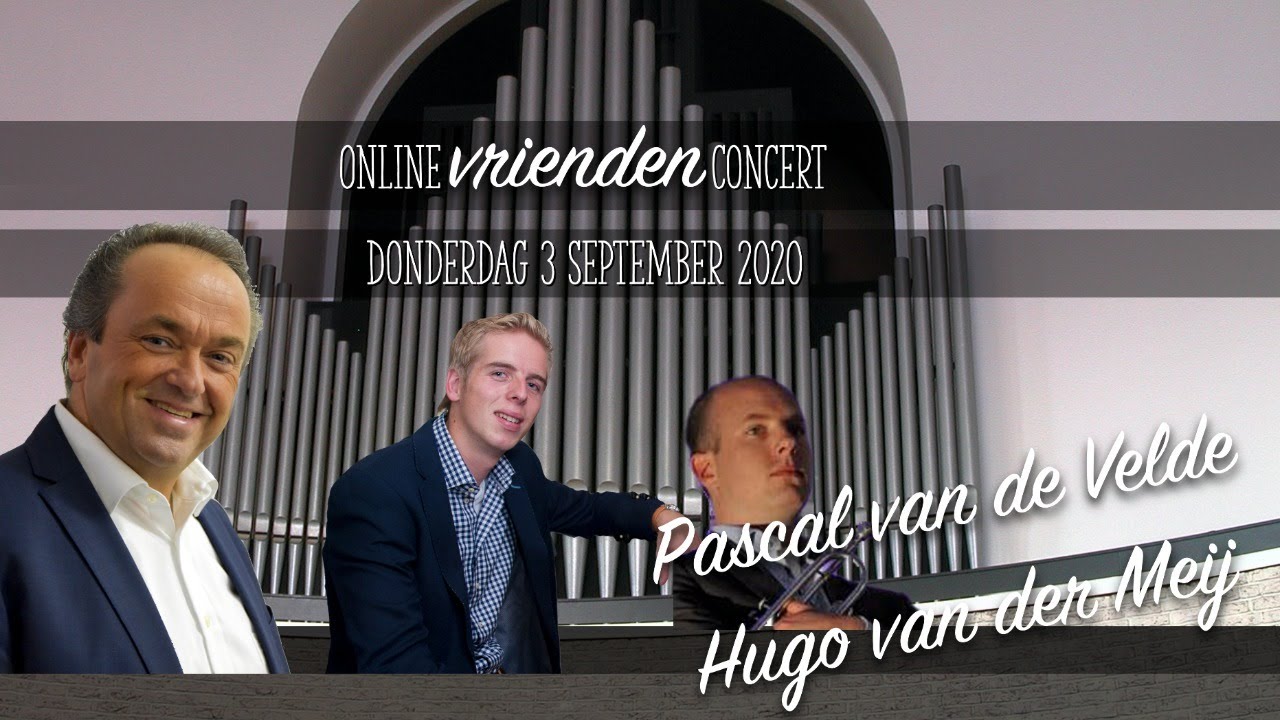 Vriendenconcert voor Martin Mans - Pascal van de Velde en Hugo van der Meij