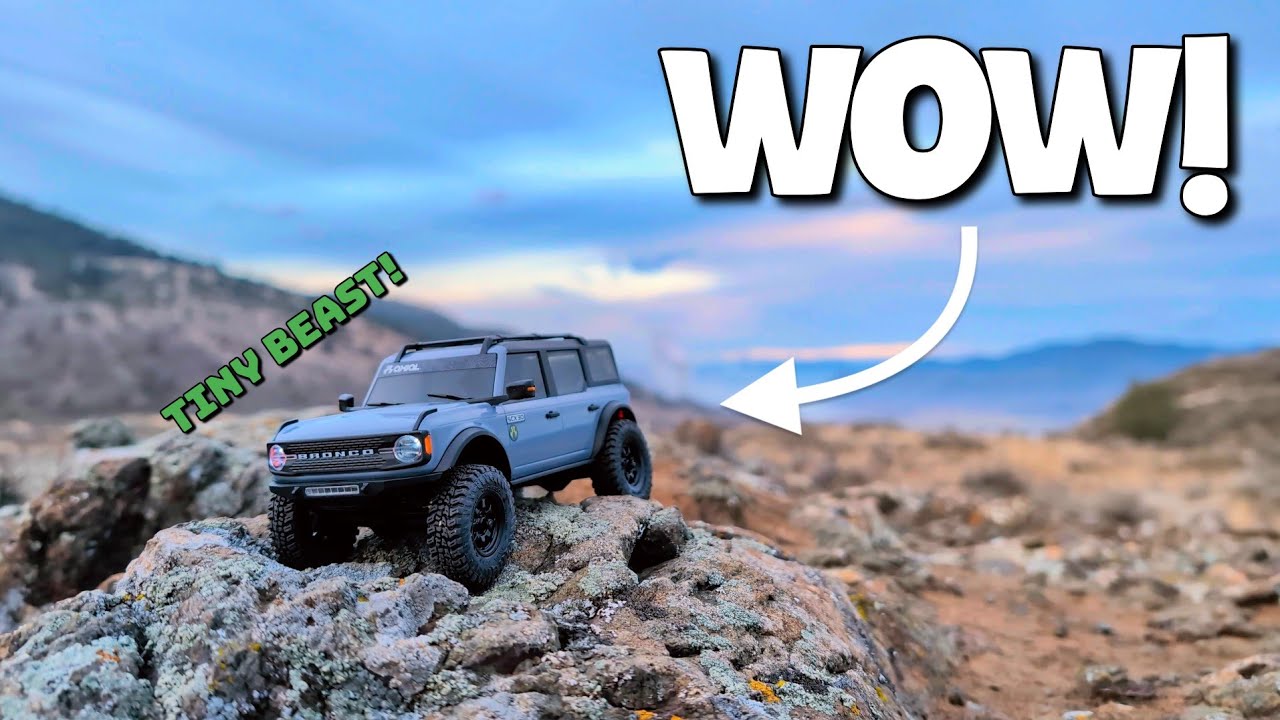 Этот крошечный Axial SCX30 просто невероятен! Полное испытание на открытом воздухе!