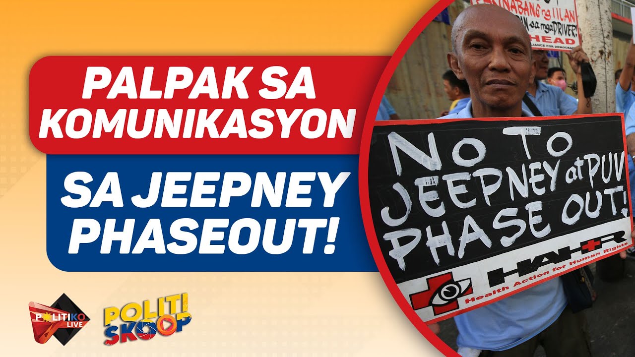 Palpak sa komunikasyon sa jeepney phaseout!