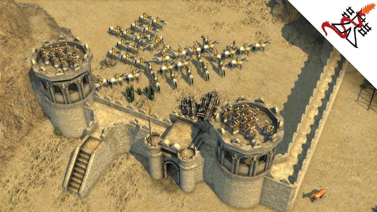 Stronghold Crusader 2 - 2vs2 Multiplayer | The King is Back | Deathmatch [1080p/HD]