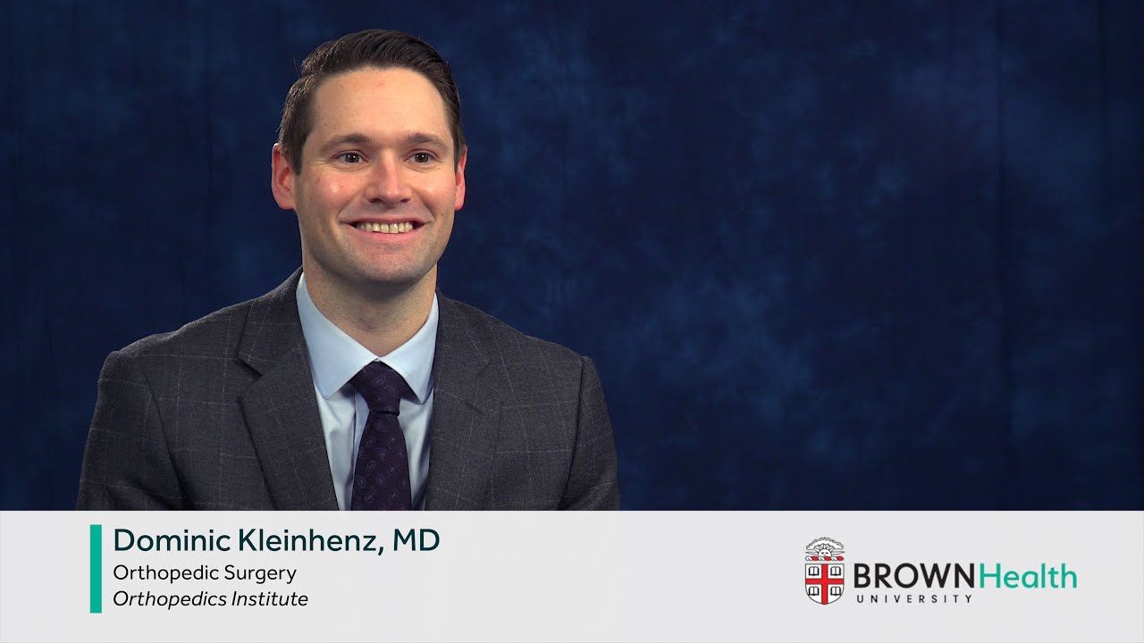 Meet Dr. Dominic Kleinhenz