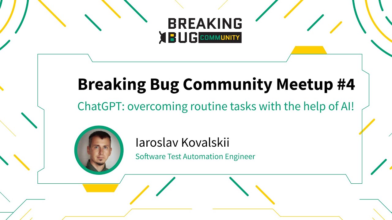 ChatGPT:  overcoming routine tasks with the help of AI! Iaroslav Kovalskii