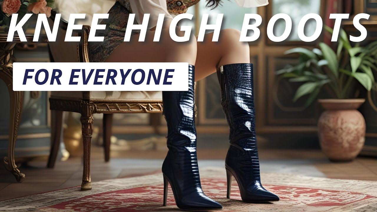Leather Knee High Boots - Find your favorite! #designershoes #heels #fashion