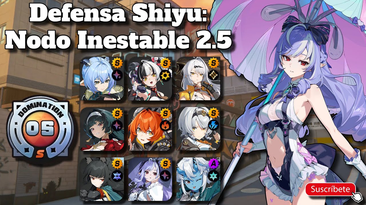Defensa Shiyu (2.5) - Frente 5 (Diciembre - Enero) || Astra, Dialyn y Miyabi || Zenless Zone Zero