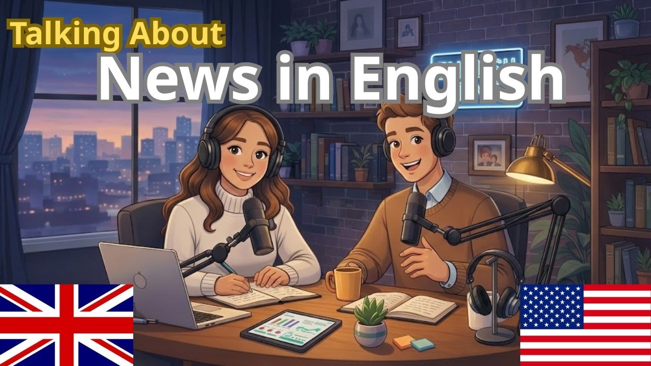 How to Talk About News in English | English Conversation Practice