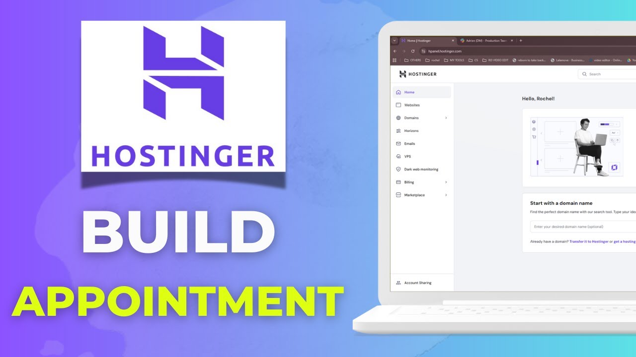How to Build an Appointment Booking Website in Hostinger Website Builder