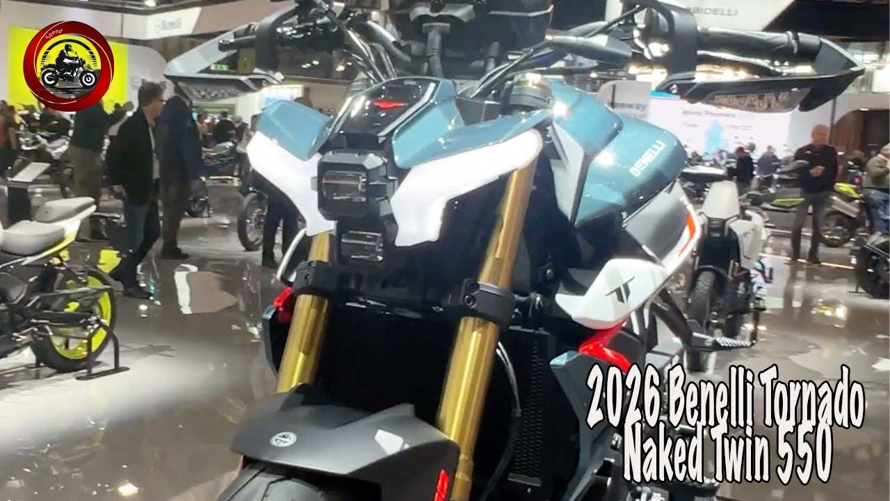 Benelli Tornado Naked Twin 550 2026 года