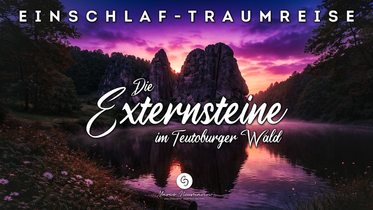 Gedanken ausschalten und Erneuerung im Schlaf - Wunderschöne Traumreise zu den Externsteinen