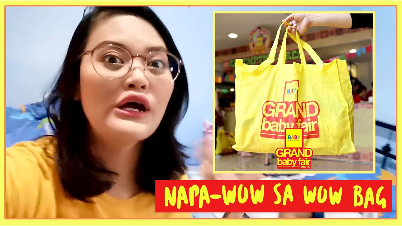Napa WOW sa Wow Bag! | Grand Baby Fair Year 10 | Unboxing Series (Philippines)