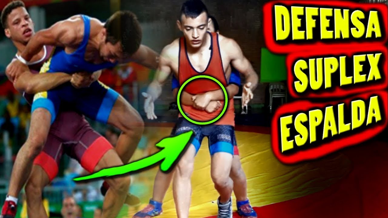 Defensa de suplex de espalda - Como defender suples tecnicas de lucha Olimpica
