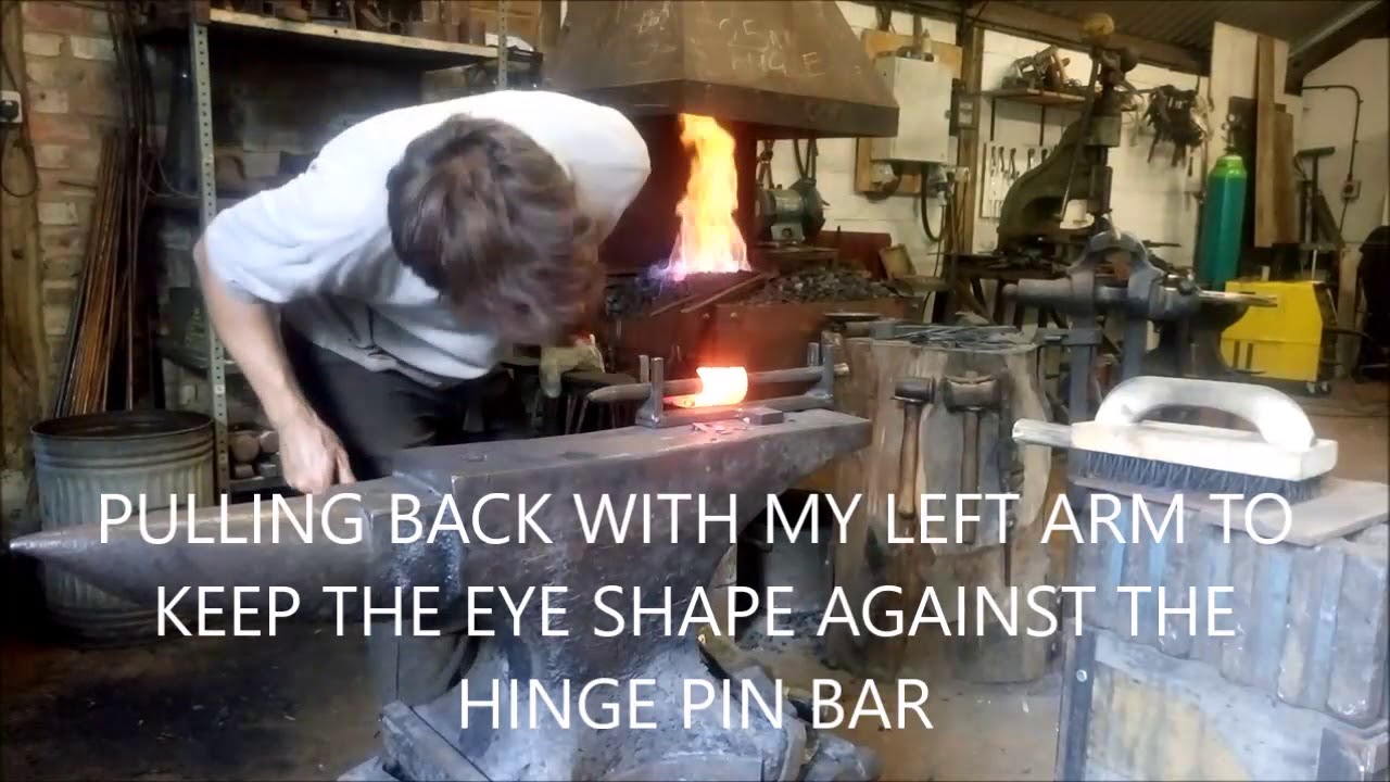 Forging strap hinges