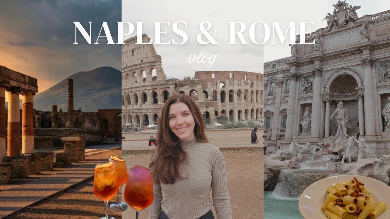 DOLCE VITA Italy Travel Vlog 🇮🇹 | Naples, Pompeii & Rome