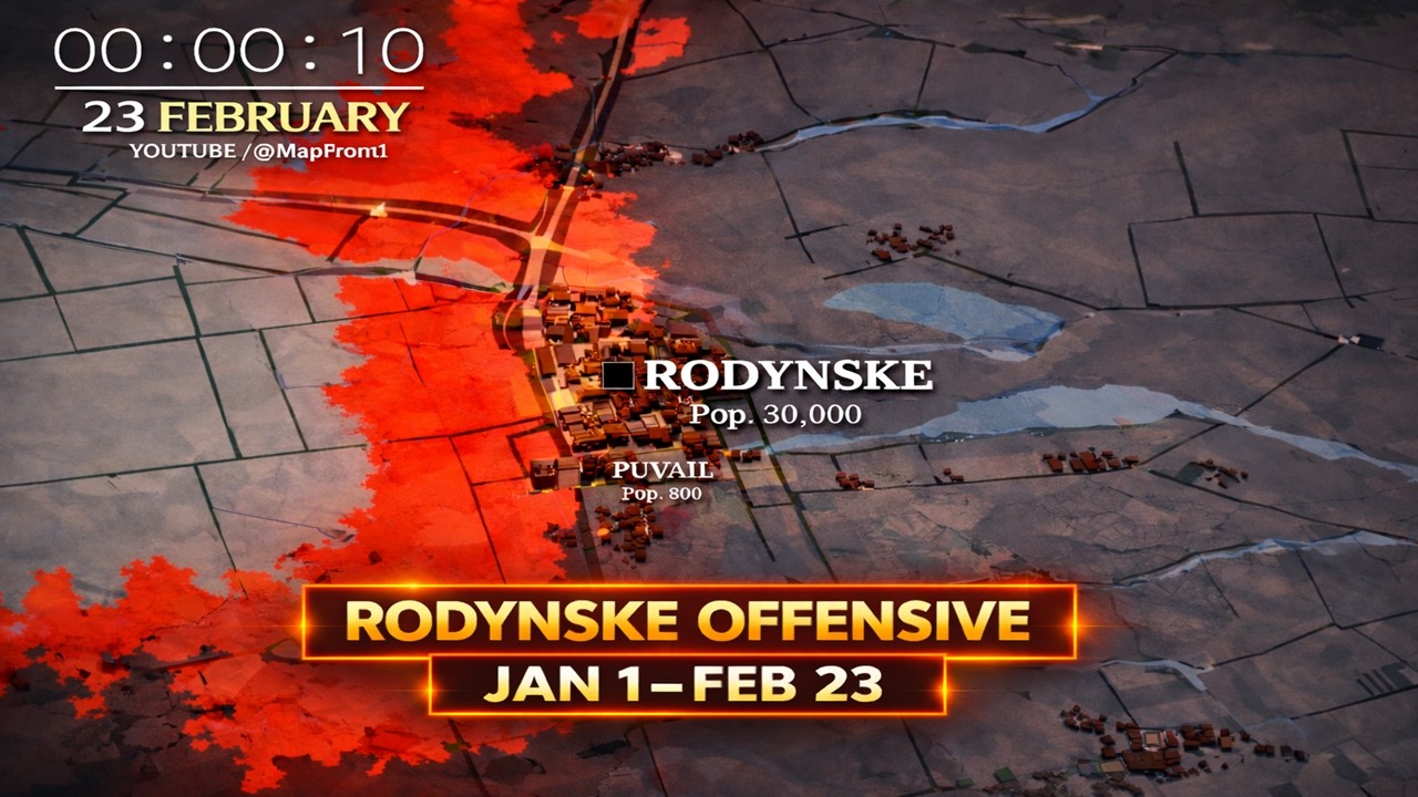 Ukraine–Russia Conflict | Pokrovsk–Myrnohrad Frontline Update – Day by Day (JAN 1–FEB 23 )2026