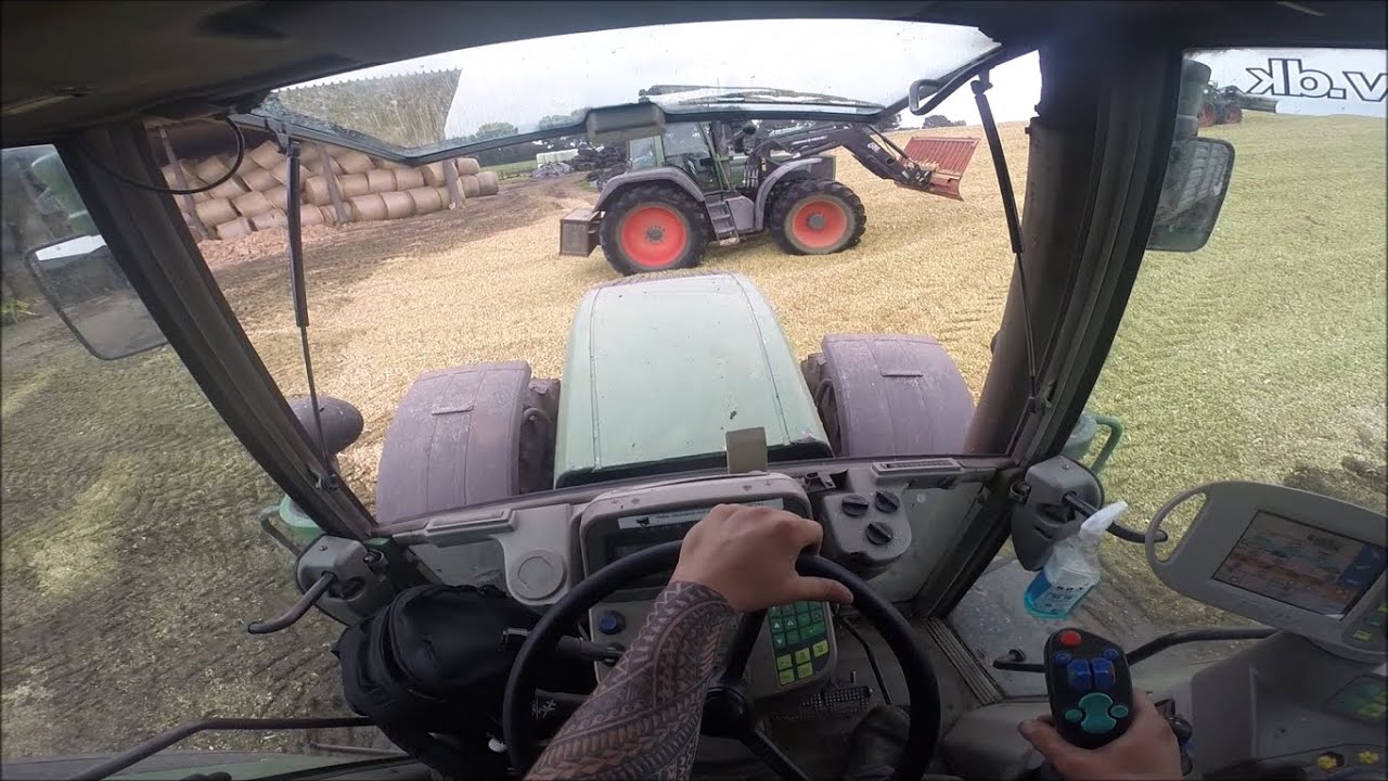 Mais häckseln/ Cabview/ Fendt 930 TMS + Bergmann