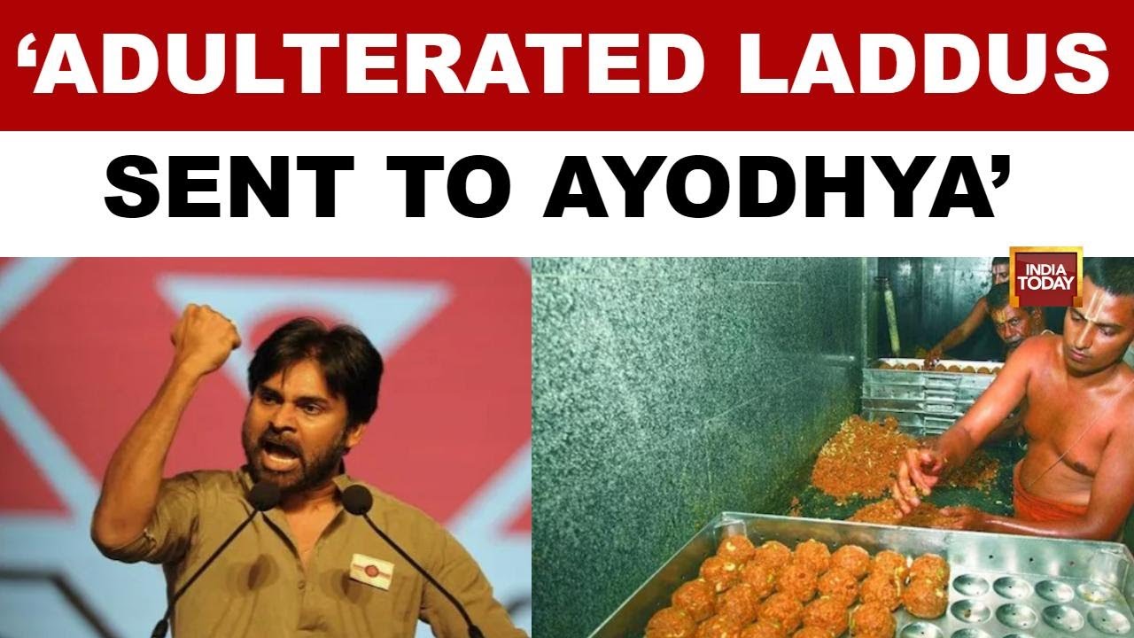Pawan Kalyan Claims 1 Lakh Adulterated Laddus Sent To Ayodhya | Jagan Mohan Reddy  | Ram Temple